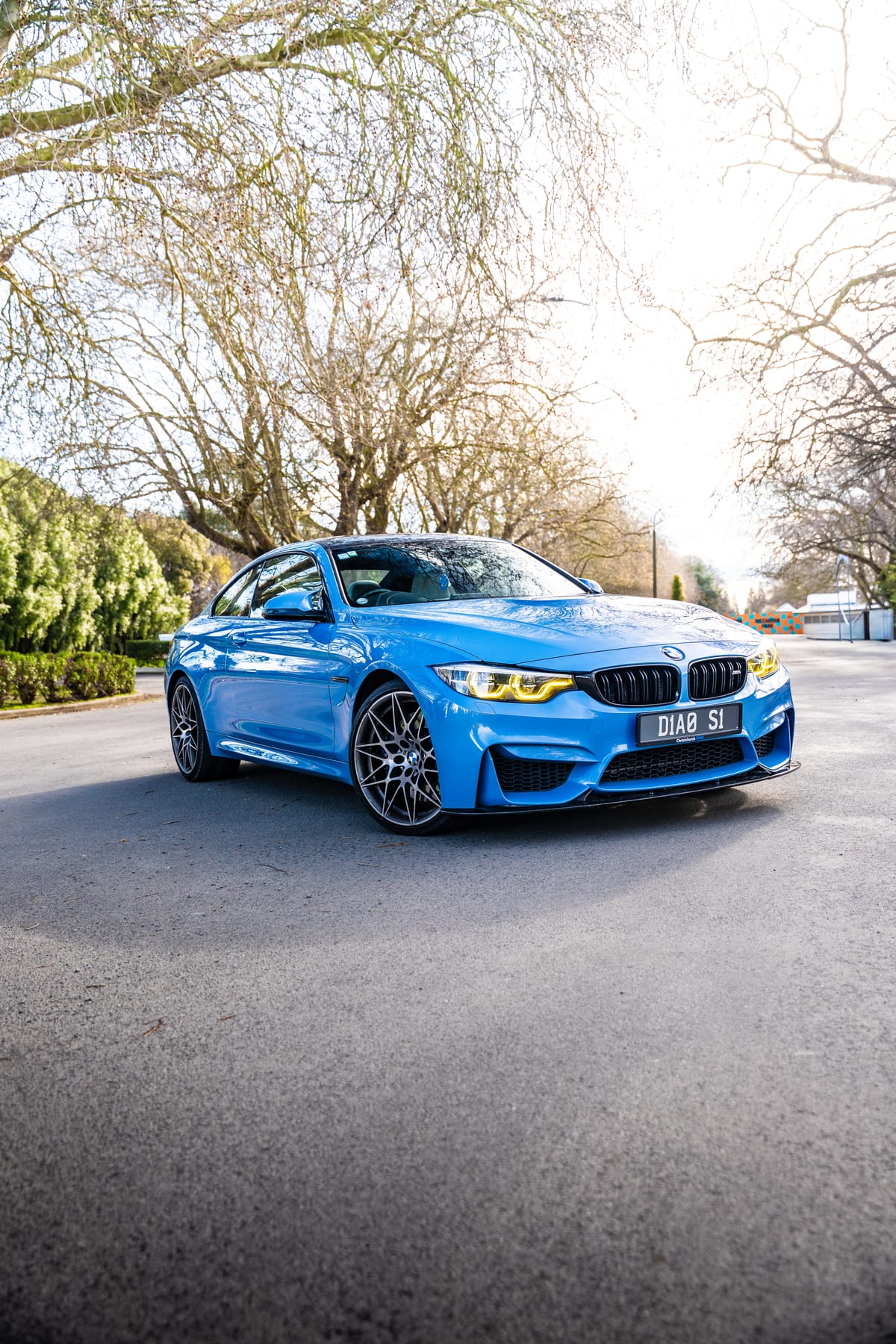BMW M4 Competition in Yas Marina Blue